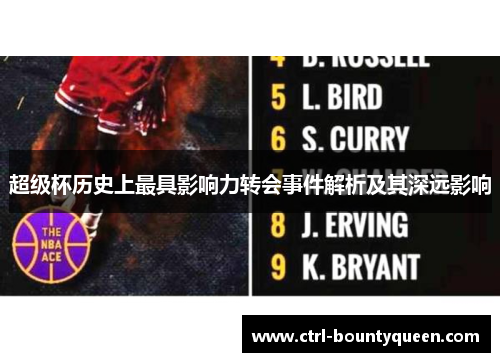 超级杯历史上最具影响力转会事件解析及其深远影响